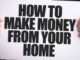 1o ways to make real money from home
